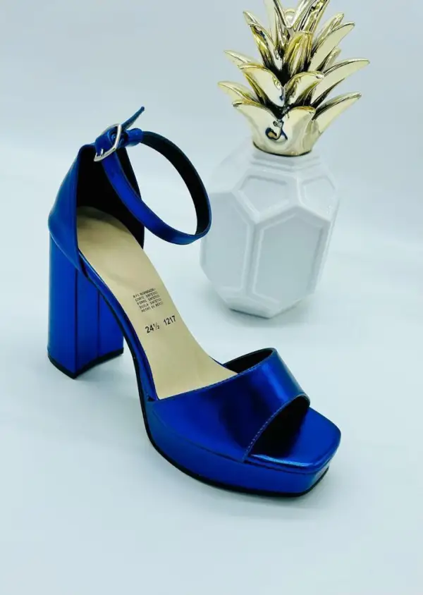 Zapatilla Satin Azul